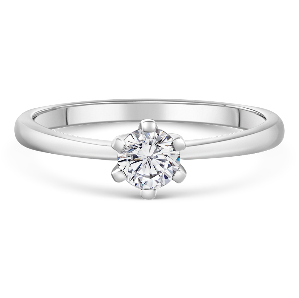 sofia diamonds prsteň zlato diamant BDRB00150WG_4