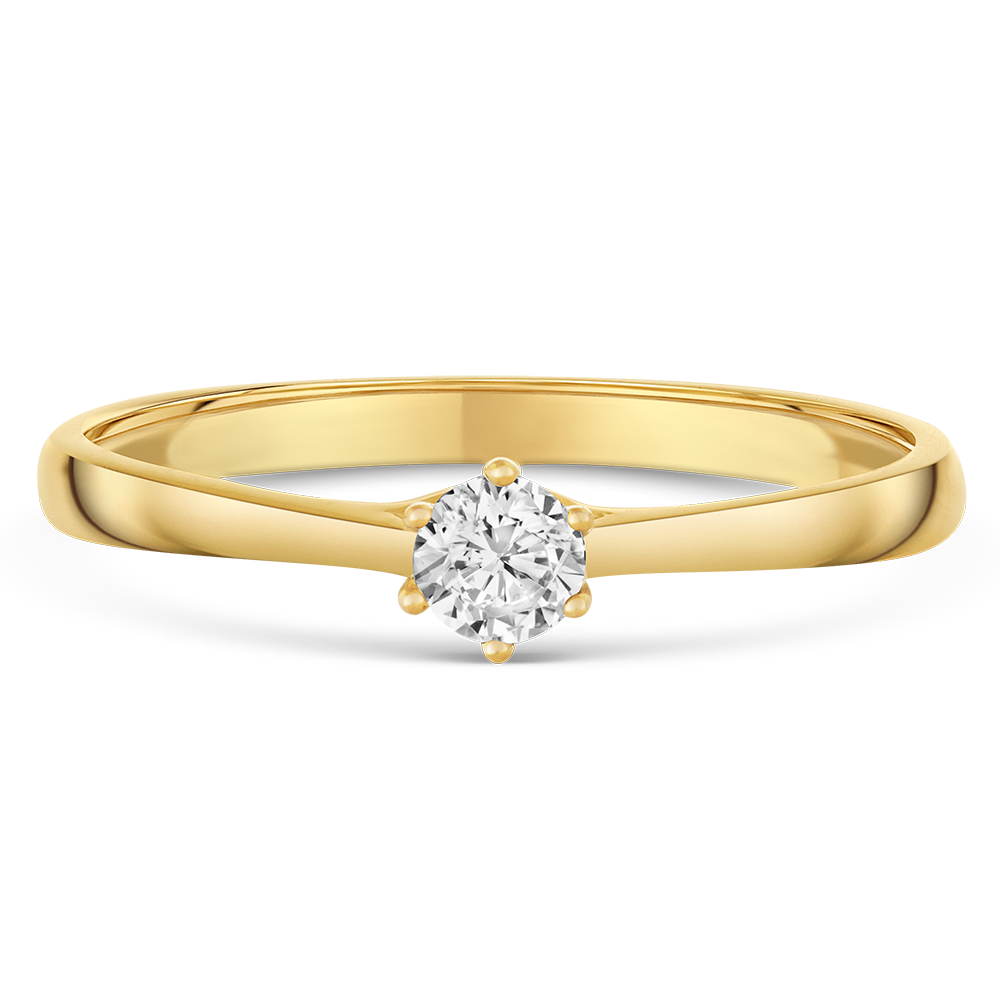sofia diamonds zlatý zásnubný prsteň UDRG47929Y H I1_4