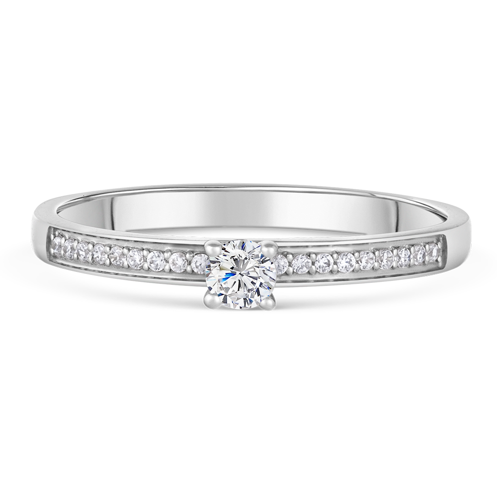 sofia diamonds prsteň zlato diamant BDRB00214WG_3