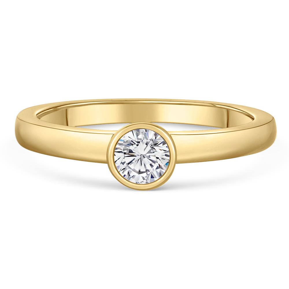 sofia diamonds prsteň zlato diamant BDRB00078YG_3