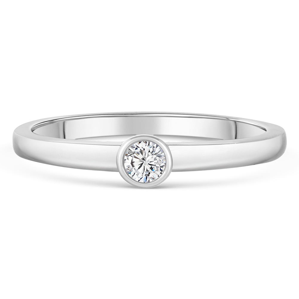 sofia diamonds prsteň zlato diamant BDRB00076WG_3