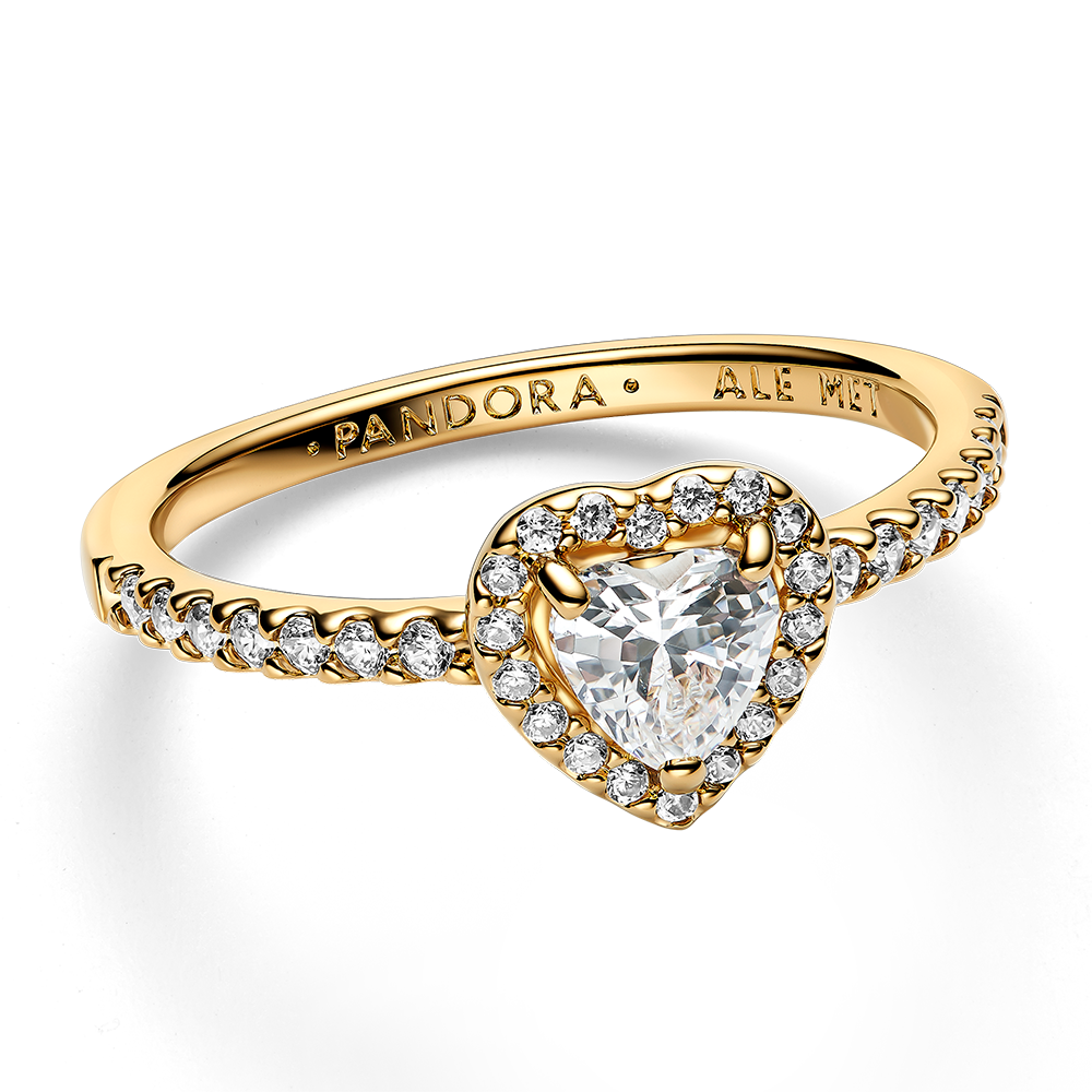 pandora pozlátený prsteň 168421C01_2
