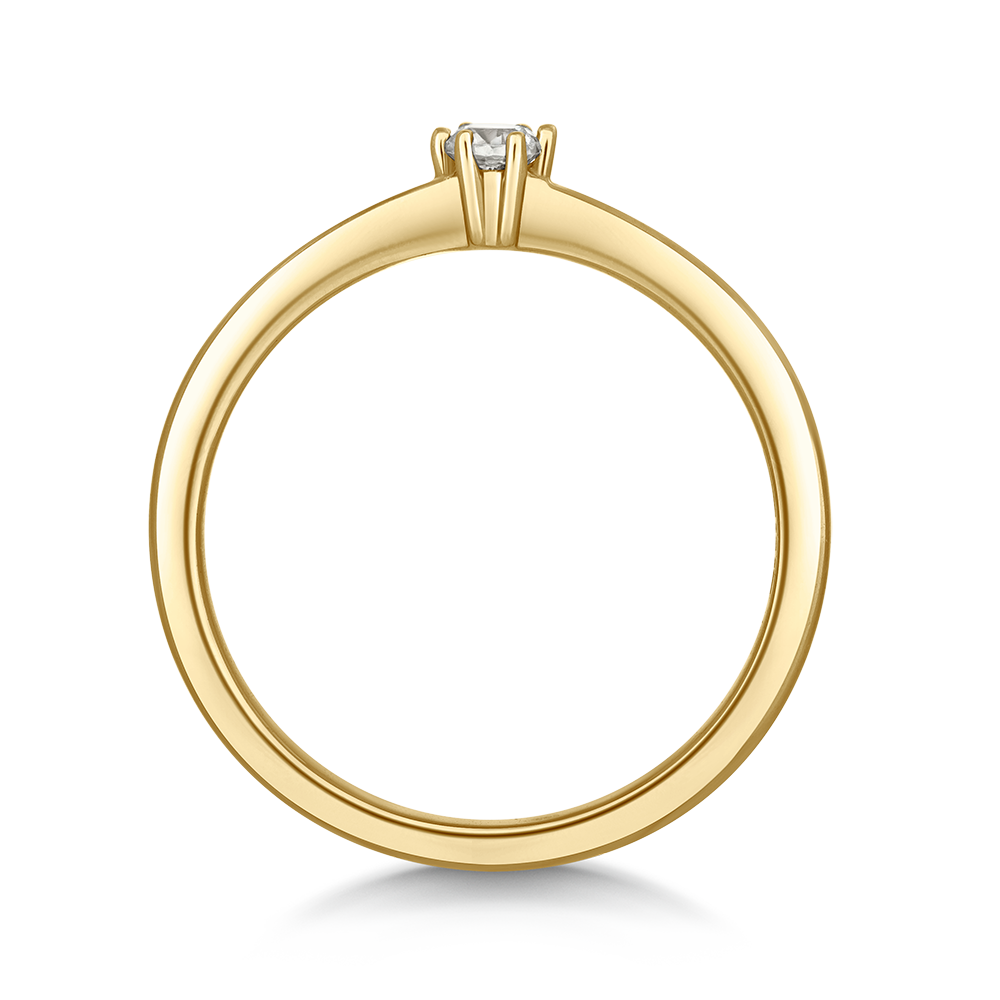 sofia diamonds prsteň zlato diamant BDRB00067YG_4