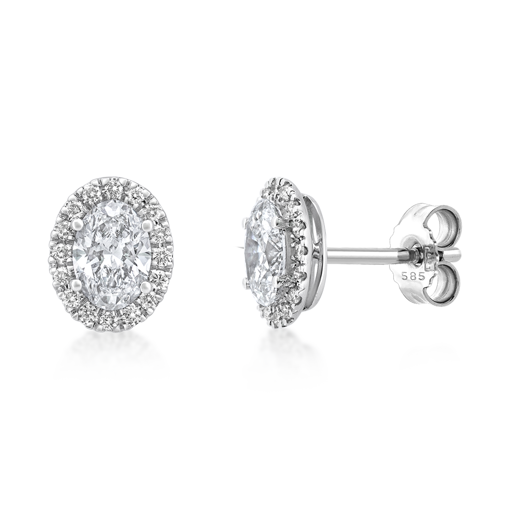 sofia diamonds zlaté náušnice LABGER1001128WG