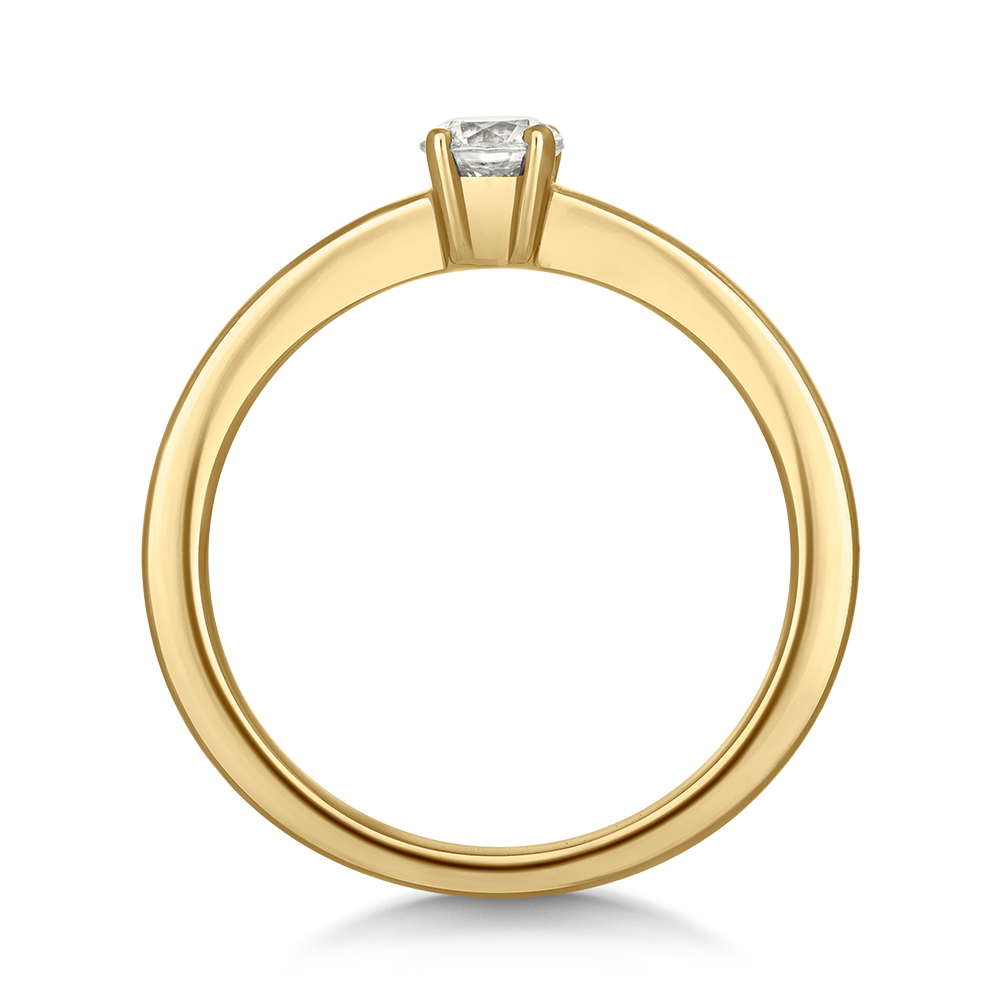 sofia diamonds prsteň zlato diamant BDRB00066YG_4