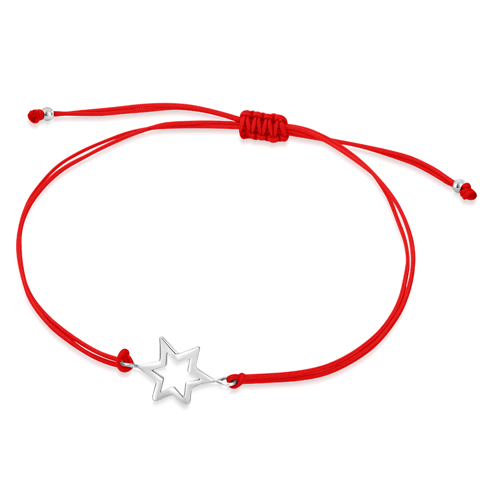 sofia šnúrkový náramok WEW0802 B RED