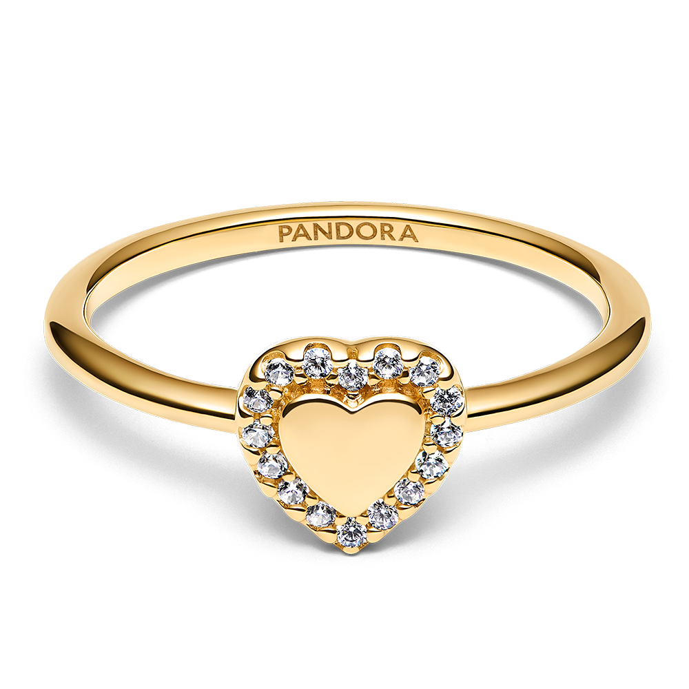 pandora pozlátený prsteň 163801C01_2