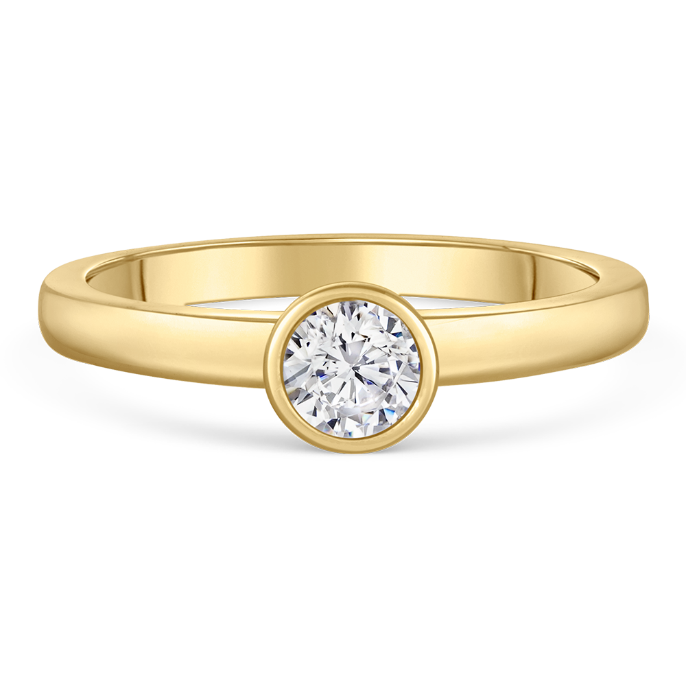 sofia diamonds prsteň zlato diamant BDRB00079YG_3