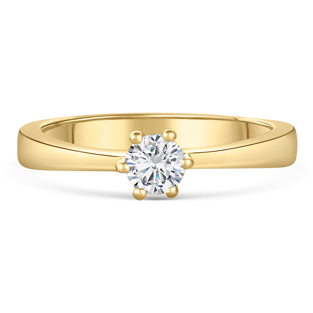sofia diamonds prsteň zlato diamant BDRB00071YG_3