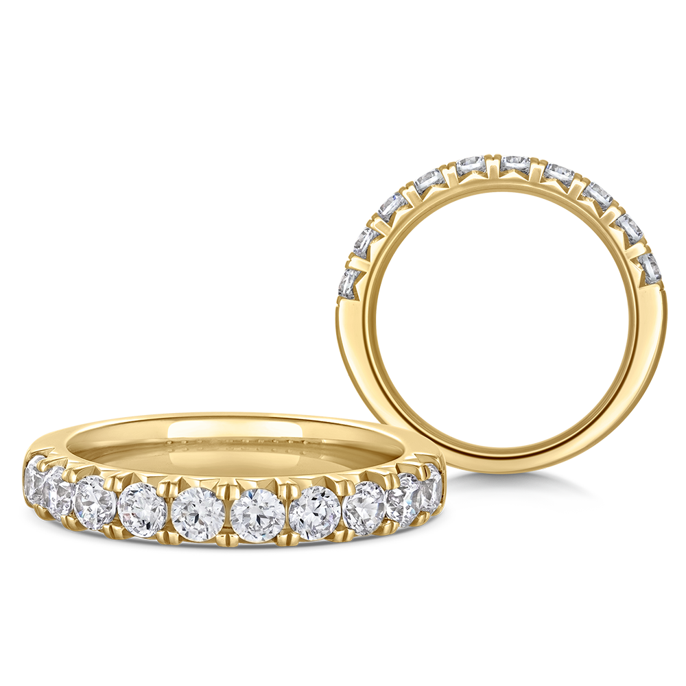 sofia diamonds prsteň zlato diamant BDRB00122YG_2