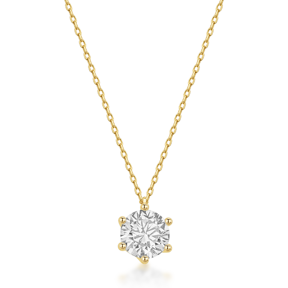 sofia diamonds zlatý náhrdelník LABGPD22215YG