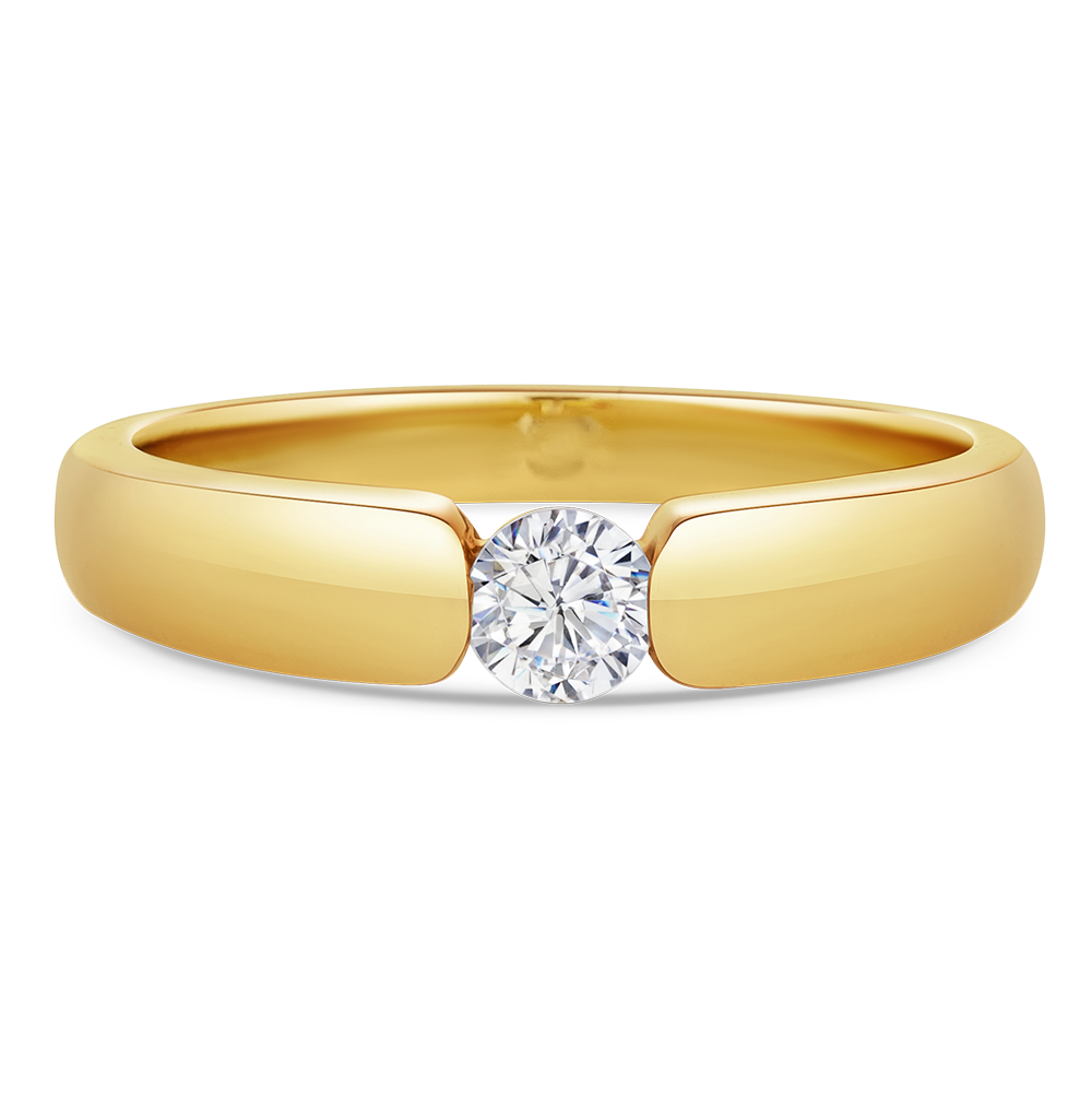 sofia diamonds prsteň zlato diamant BDRB00135YG_3