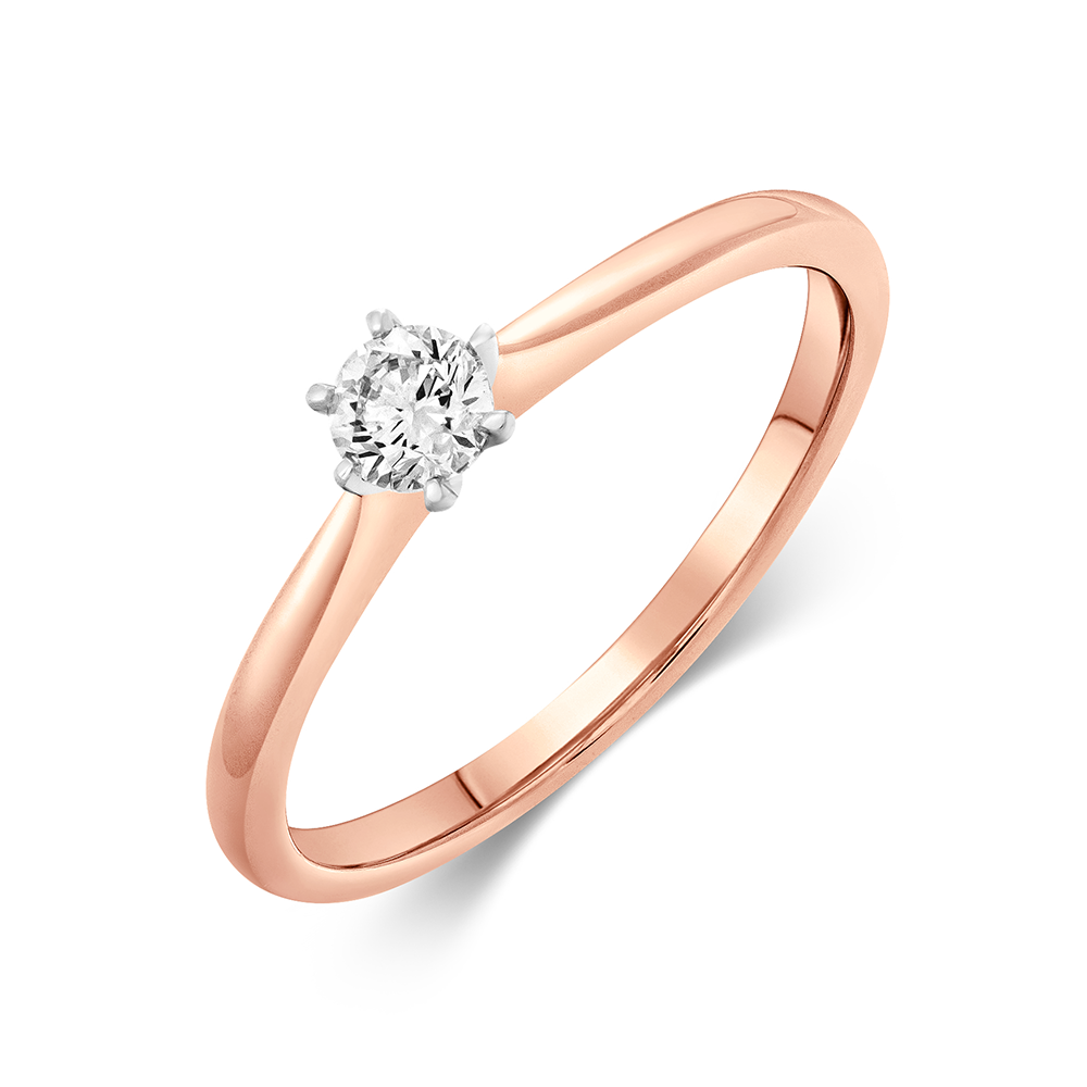 sofia diamonds prsteň zlato diamant UDRG46874R H I1