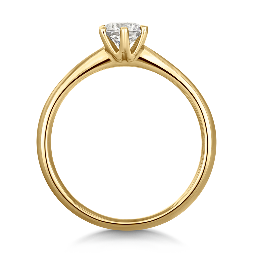 sofia diamonds prsteň zlato diamant BDRB00150YG_2