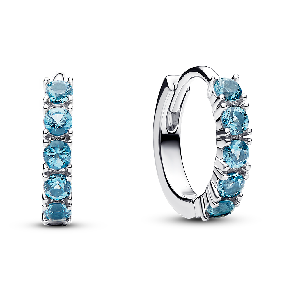 pandora strieborné náušnice 293849C01