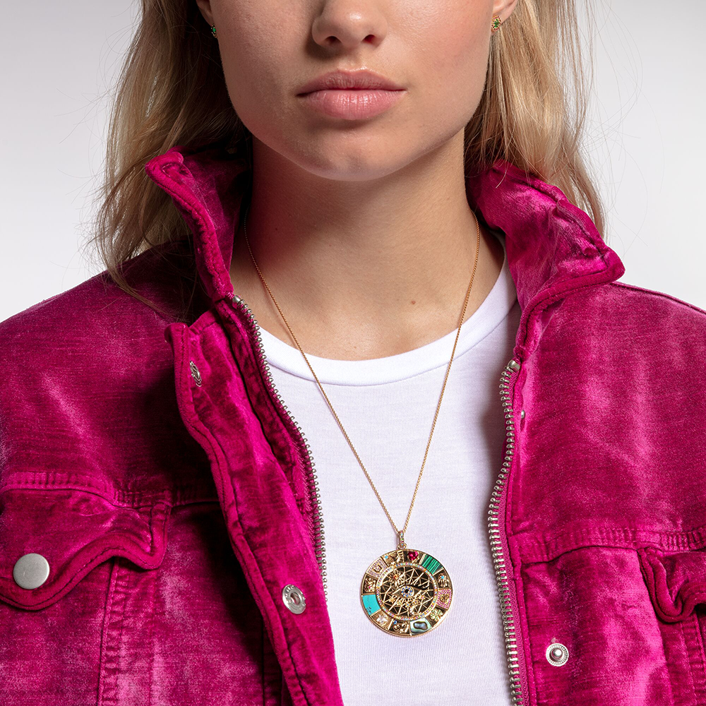 thomas sabo prívesok PE855 993 7 modelka