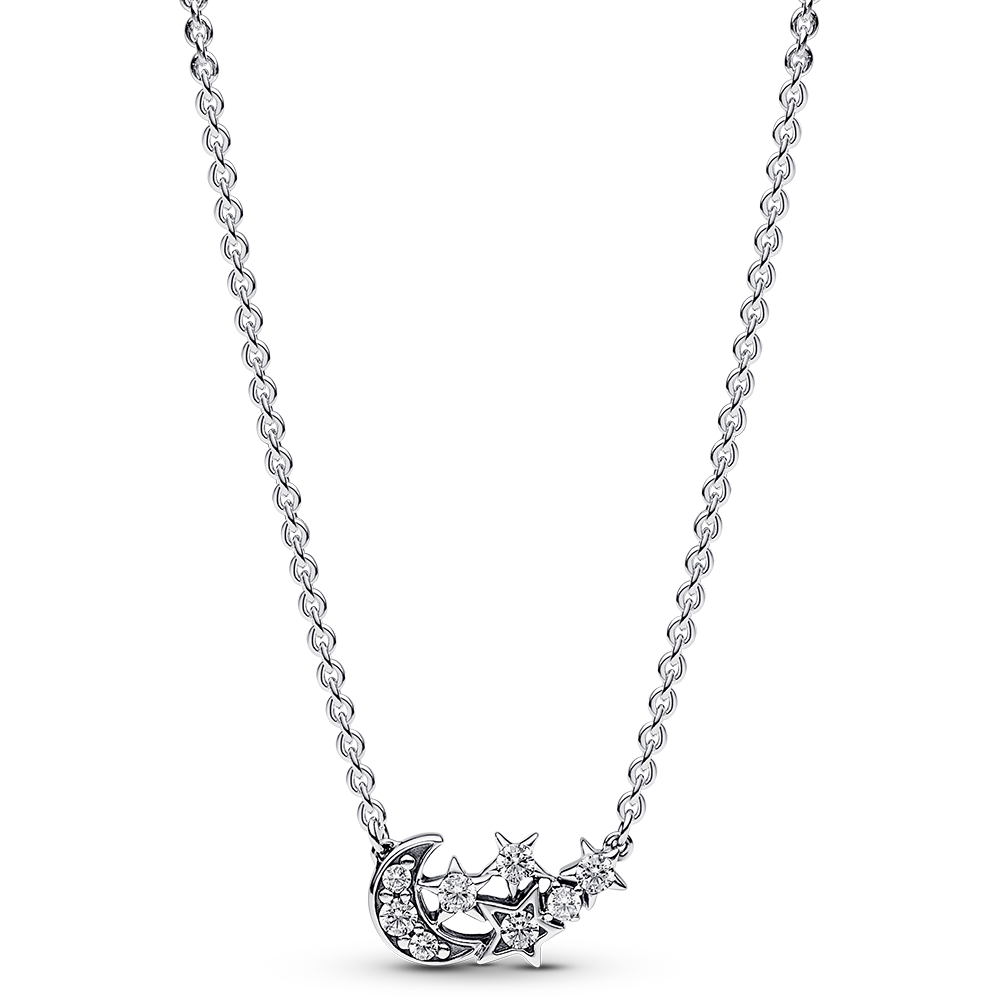 PANDORA necklace Moon and stars M 392991C01 45 Sofia
