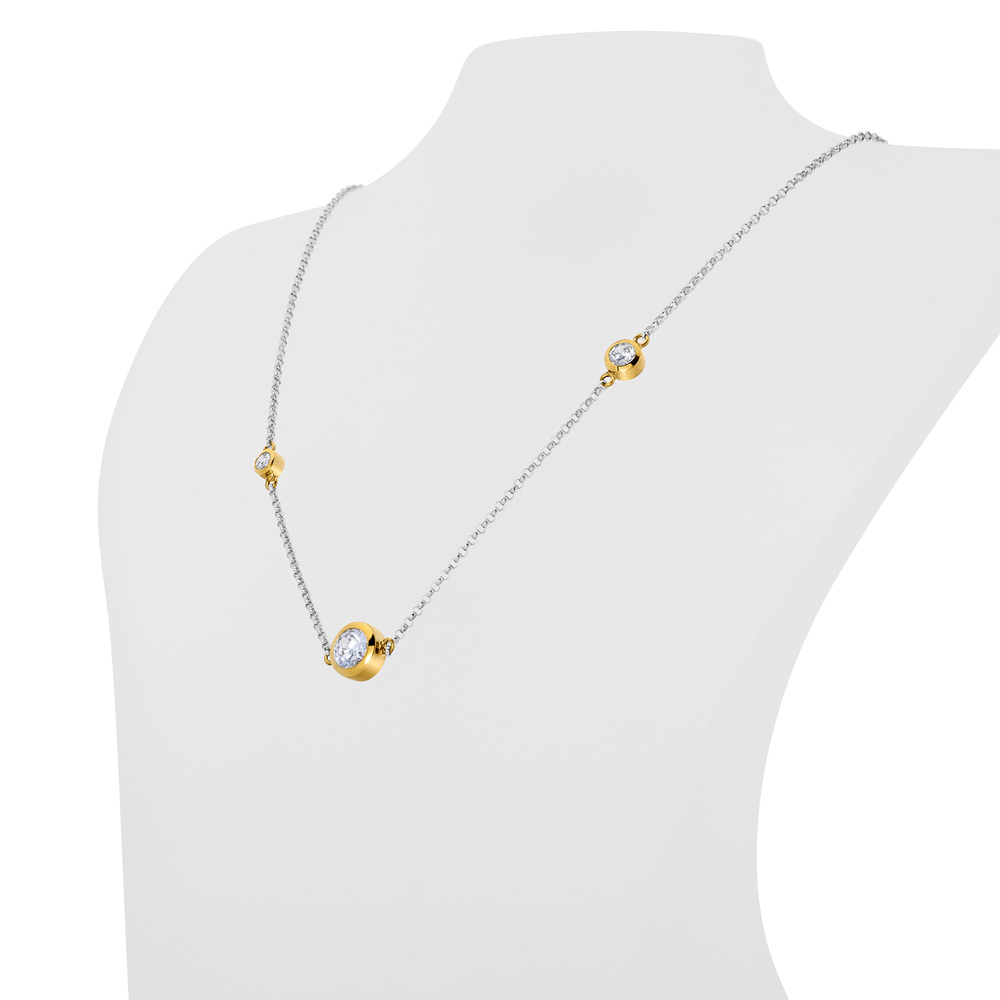 sofia-strieborný-náhrdelník-AEAN0336Z/RG