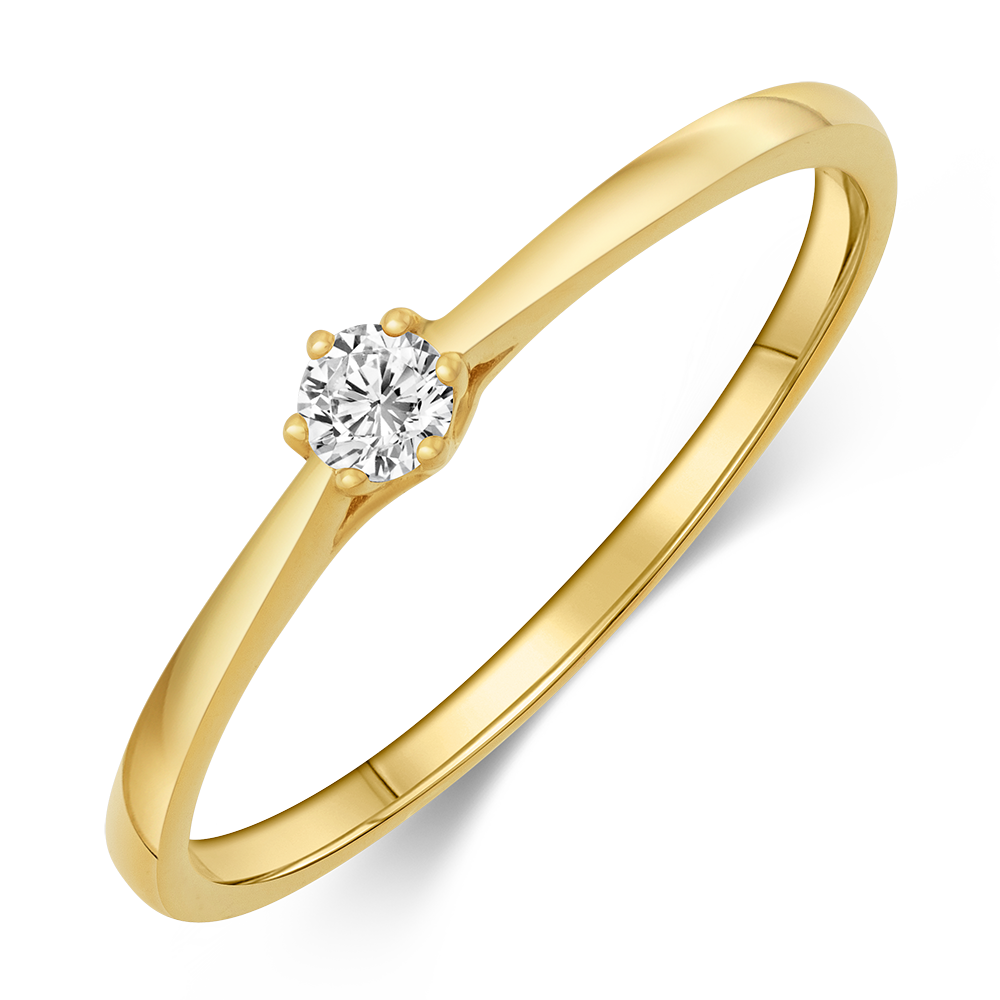 sofia diamonds zlatý zásnubný prsteň UDRG47928Y H I1_2