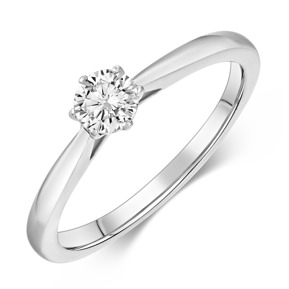 sofia diamonds zlatý zásnubný prsteň LABGRG66618WG_2