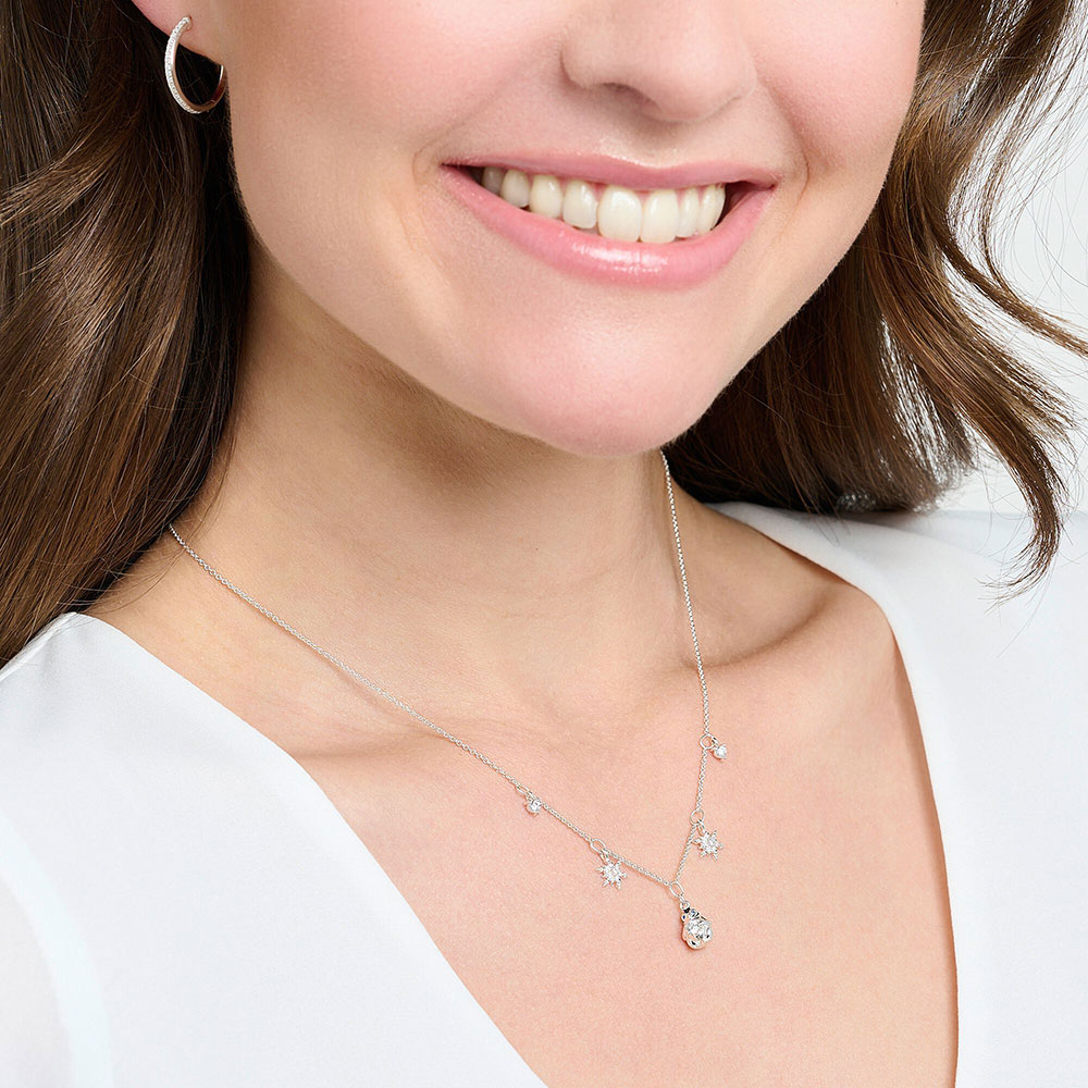 Penguin with Snowflakes Necklace Penguin with Snowflakes Necklace