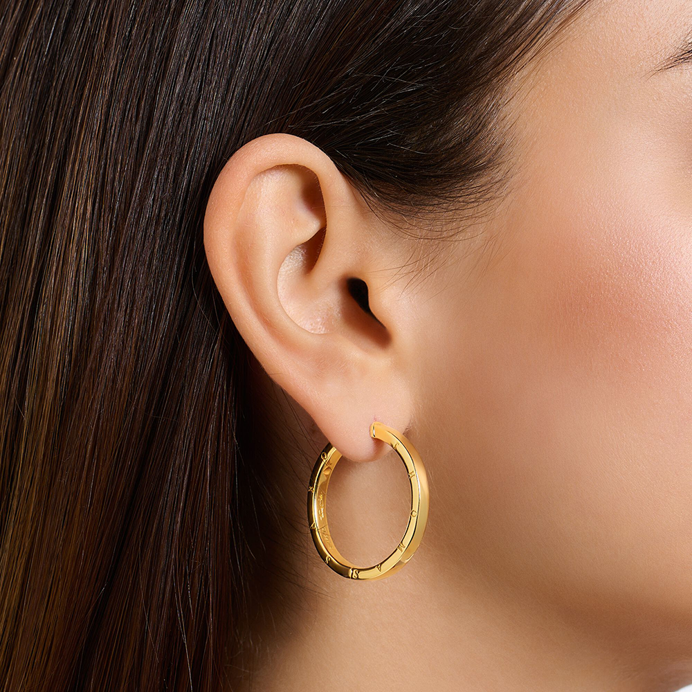 Thomas sabo gold hoops on sale